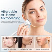 Vente en gros usine Drs DRS140 Dermaroller médical 0,5 mm, outil de beauté pour la peau à micro-aiguilles en plastique