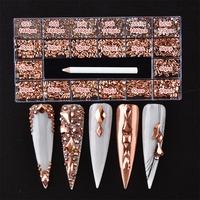 Boîte à ongles en strass pour fournisseur de décoration d'art d'ongle en cristal Kit d'art d'ongle en cristal
