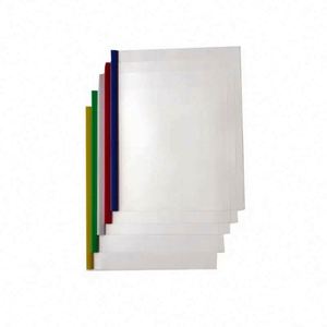 Porte-documents en plastique transparent de qualité supérieure, format A4, avec barre coulissante, dossier en polypropylène, couverture pour rapports - Product Image 1