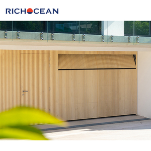 Puertas de <span class=keywords><strong>Garaje</strong></span> Seccionales de Aluminio para Exteriores, <span class=keywords><strong>Puerta</strong></span> de <span class=keywords><strong>Garaje</strong></span> de Lujo <span class=keywords><strong>con</strong></span> Acabado de Madera y <span class=keywords><strong>Puerta</strong></span> de Acceso - Product Image 5