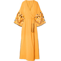 Robe longue décontractée bohème pour femme, taille plus, fendue, taille naturelle, en coton et lin, collection été 2022