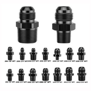 An6 An8 An10 An12 Aluminum Alloy <b>Adapter</b> Npt M12 M14 M16 M20 Oil Cooler Fitting For Automotive Aftermarket Parts - Product Image 5