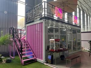 Container Espandibile Best Seller, <span class=keywords><strong>Casa</strong></span> Prefabbricata e Chioschi per la Vendita di Cibo, Design Moderno Portatile con Telaio in Acciaio, Installazione Rapida - Product Image 3