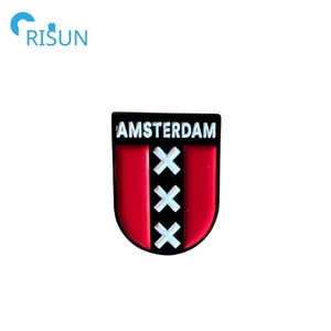 Fabricación Metal esmalte holandés Países Bajos Amsterdam Pin insignia personalizado Amsterdam tulipanes solapa Pin Amsterdam edificios Pin broche - Product Image 5