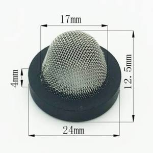 Pantalla de filtro de <span class=keywords><strong>silicona</strong></span>, malla de acero inoxidable, <span class=keywords><strong>junta</strong></span> de filtro sanitario - Product Image 4