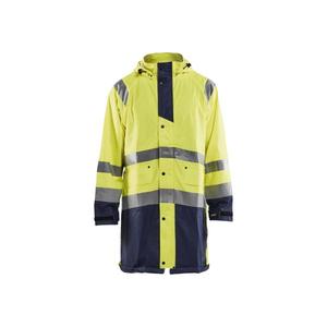 BLAKLADER - 432420003389XXL Rain Level 1 Chaqueta de alta visibilidad Amarillo/Azul marino-EAN 7330509570951 PROTECCIÓN PARA TODOS LOS TIEMPOS - Product Image 1