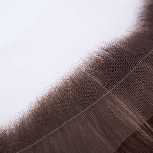 Peluca <span class=keywords><strong>de</strong></span> cabello con parte superior delantera para <span class=keywords><strong>mujer</strong></span>, peluquín <span class=keywords><strong>de</strong></span> cabello humano Remy, línea <span class=keywords><strong>de</strong></span> cabello <span class=keywords><strong>de</strong></span> aspecto natural, perfecto para uso diario - Product Image 6