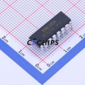 Original nouveau XD3232 DIP-16 circuit intégré IC puce RS232 IC vente entière composants électroniques puces fournisseur et Service de nomenclature - Product Image 1
