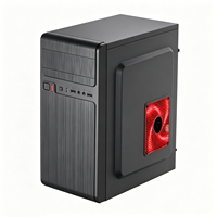 Chasis de PC Compacto Micro ATX Mini ITX OEM en Oferta, 350 mm, 4 Ranuras PCI, Ventilación de Malla para HDD/SSD, Accesorios para Juegos