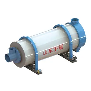 CE & ISO Approved Rotary Drum Dryer Machine Hot Sale for Drying Sawdust & Wood Chips in Biomass Pellet Plant