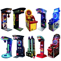 Machine de mesure de force de frappe d'arcade d'extérieur, machine de jeu d'explosion de force de poing, équipement de divertissement de boxe à notation électronique