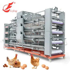 Lefeng الدواجن تماما التلقائي معدات للمزارع تخصيص H نوع البيض الدجاج طبقة اللاحم الدجاجة الدجاج الحيوان قفص