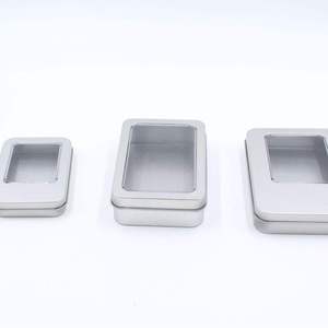 <span class=keywords><strong>Scatola</strong></span> di Latta Personalizzata Stampata, Confezione Quadrata in Metallo per Cioccolatini, Tè o Regali - Product Image 3