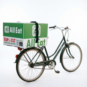 Cajas Traseras para Motocicleta Negras, Caja Superior <span class=keywords><strong>de</strong></span> Plástico Corrugado para Entrega <span class=keywords><strong>de</strong></span> <span class=keywords><strong>Pizza</strong></span>, Caja <span class=keywords><strong>de</strong></span> Reparto para Scooter, Ciclomotor, Caja <span class=keywords><strong>de</strong></span> Carga para Motocicleta - Product Image 3