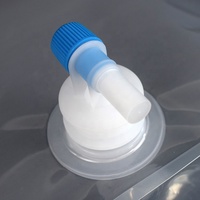 Nouveau produit sac à eau portable 10 litres en plastique vanne papillon pochette à eau pour liquide à boire avec robinet