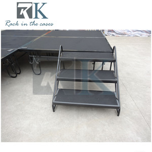 Escenario Portátil para Bodas, Plataforma de Escenario para Eventos, Sistema de Equipo de Escenario Modular Desmontable para Interiores y Exteriores, Conciertos y DJ - Product Image 5