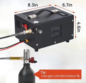 TUDIVING <span class=keywords><strong>Mini</strong></span> <span class=keywords><strong>Bouteille</strong></span> de <span class=keywords><strong>Plongée</strong></span> Portable 1L pour Sports Nautiques, Kit de <span class=keywords><strong>Plongée</strong></span>, <span class=keywords><strong>Compresseur</strong></span> d'Air 350W en Fer pour Snorkeling - Product Image 5