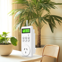 Termostato Enchufable con Enchufe Europeo, Carcasa de PC Resistente al Fuego, Controlador de Temperatura para Uso en Calefacción Interior de Hogares y Hoteles