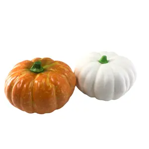 Halloween Fall Harvest Festival Thanksgiving Day Party Decorations Mini Artificial Pumpkin