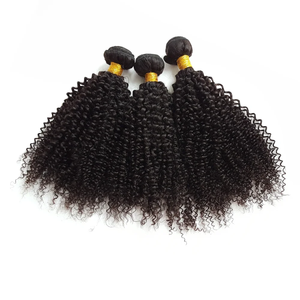 工厂热卖廉价10A生巴西人发束纬纱全端缅甸卷发供应商为黑人女性 - Product Image 4