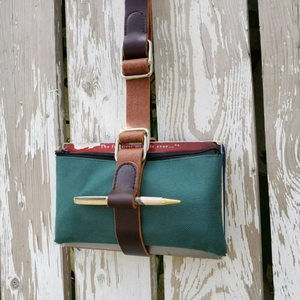 उच्च गुणवत्ता आउटडोर चमड़ा पुस्तक बेल्ट पट्टा वाहक समायोज्य ले जाने पुस्तक पट्टा कंधे - Product Image 4