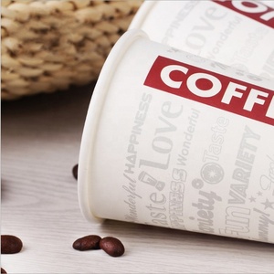 Huianhui — tasse de café en papier bon marché, biodégradable, gobelet à emporter chaud, jetable, 8 oz - Product Image 5