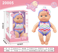 Nouvelles poupées en plastique ABS pour filles, jouets en peluche éducatifs, 15-30 cm, poupées de simulation apaisantes, jouets doux pour enfants, cadeaux en stock