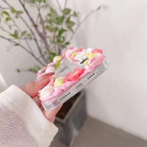 <span class=keywords><strong>Coque</strong></span> de téléphone 3D à motif de <span class=keywords><strong>fleur</strong></span> de pêche pour <span class=keywords><strong>iPhone</strong></span> 13 12 <span class=keywords><strong>11</strong></span> Pro Max, <span class=keywords><strong>coque</strong></span> souple à motifs de fleurs roses - Product Image 6