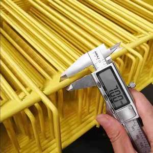 Système de barrières de protection des bords temporaires, clôture de sécurité, clôture en treillis métallique, barrière anti-chute conforme à la norme EN 13374, panneau mural préfabriqué - Product Image 4