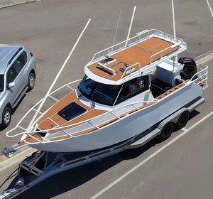 Sea King Boat Hunter 720 Yacht di Lusso in Alluminio, Barca Sportiva Veloce con Cabina, Scafo a V Profondo, Barca da Pesca, Cruiser Marino 200-300 CV, 35-40 Nodi - Product Image 1