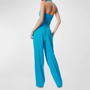 Gilet en coton Vintage pour femme veste gilet sur mesure licou col rabattu col en v grande taille court court sans manches manteau - Product Image 3