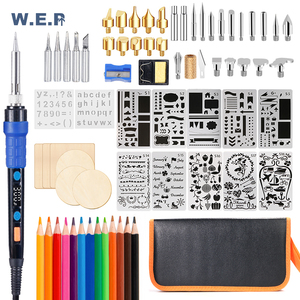 WEP-928D LCD Affichage Numérique professionnel outil d'art plume <span class=keywords><strong>de</strong></span> <span class=keywords><strong>pyrogravure</strong></span> <span class=keywords><strong>Bois</strong></span> Outils - Product Image 2