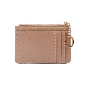 Cartera de cuero PU con llavero y cordón protector, funda portátil para pasaporte y tarjetas, tarjetero con compartimento para fotos - Product Image 4
