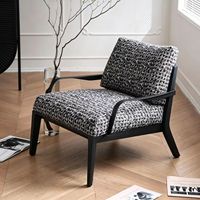 Fauteuil d'appoint moderne en velours fait main, chaise de loisirs en éponge douce avec dossier solide et pieds en acier inoxydable pour salon et chambre à coucher