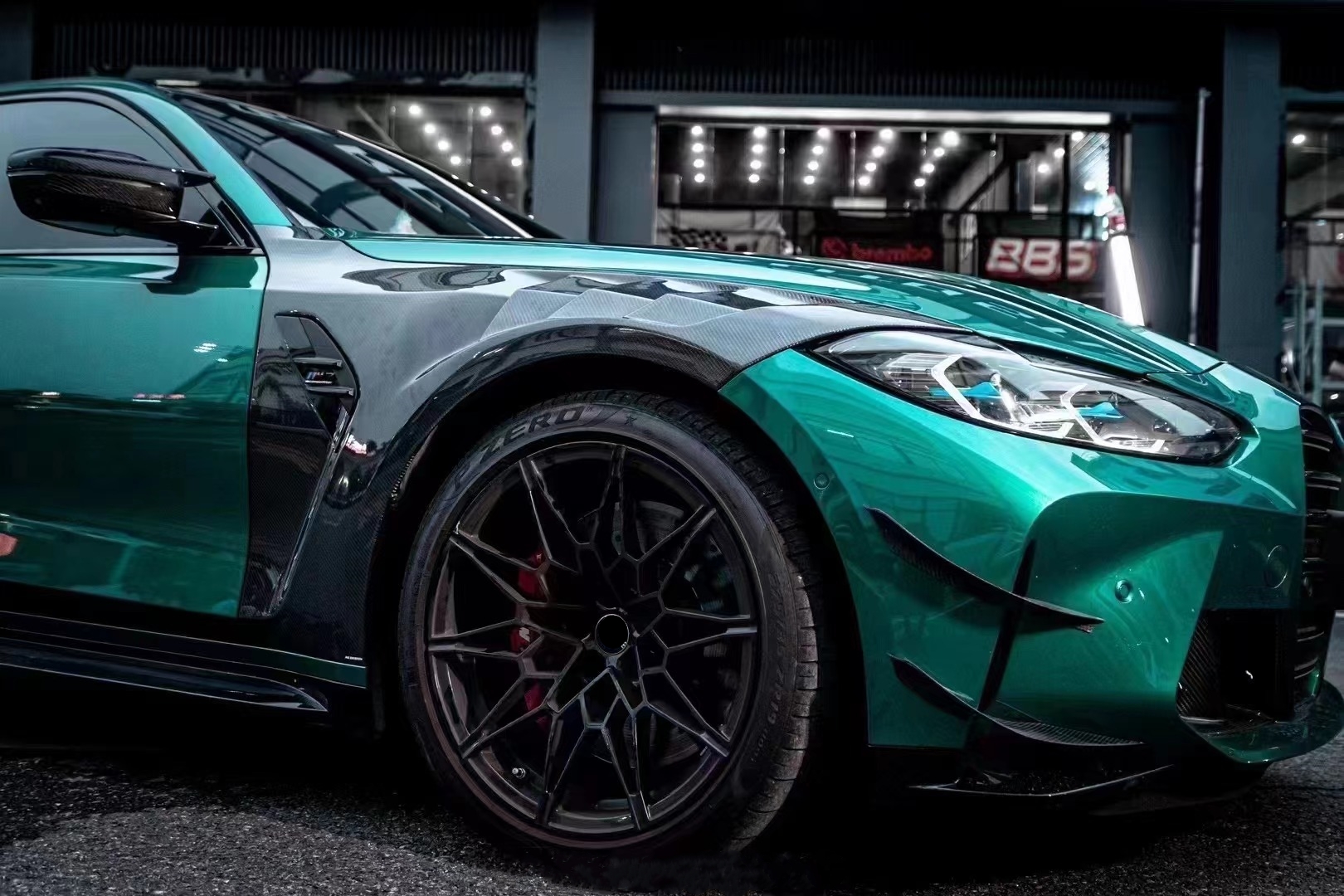 bmw m4 f82 carbon fender