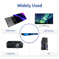 Enterprise Command Center 1X1,1X2,2X1,1X3,3X1,1X4,2X2,4X1 Splicing Mode HDMI 4K60 Seamless Switch Matrix Video Wall Controller