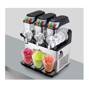 Nouvelle machine à slush commerciale avec moteur, capacité de 12 L, pour bière, glace, eau et boissons alcoolisées - Product Image 1