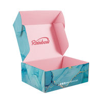 Boîtes en carton kraft personnalisées, ondulées, pour chapeaux, fleurs, bougies, bijoux, plantes, expédition pour petites entreprises