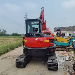 Excavatrice Kubota 163 d'occasion 6,3 tonnes, 95% neuve, prix bas, provenance Japon, mini-pelle d'occasion, matériel agricole à vendre - Product Image 3