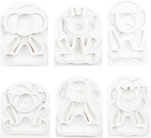 Moldes <span class=keywords><strong>de</strong></span> Silicona para Galletas <span class=keywords><strong>de</strong></span> <span class=keywords><strong>Fondant</strong></span> <span class=keywords><strong>de</strong></span> Animales <span class=keywords><strong>DE</strong></span> LA Selva 3D para Decoración <span class=keywords><strong>de</strong></span> Pasteles <span class=keywords><strong>de</strong></span> Azúcar, <span class=keywords><strong>Fondant</strong></span> Cupcake Topper, Fundición <span class=keywords><strong>de</strong></span> Resina Epoxi - Product Image 6