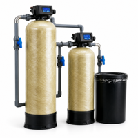 Réservoir de filtration à sable en PRV (Plastique Renforcé de Fibres) industriel 1000L/heure avec garantie 1 an pour la filtration de l'eau des bassins à carpes Koï et l'aménagement paysager