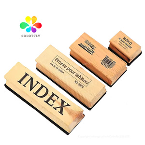 Style en bois en vrac usine pas cher <span class=keywords><strong>feutre</strong></span> <span class=keywords><strong>effaçable</strong></span> à sec <span class=keywords><strong>blanc</strong></span> noir tableau gomme - Product Image 4
