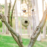 Suspendu Maison D'oiseau; Maisons D'oiseaux pour L'extérieur; Lot de 2 Hummingbird
