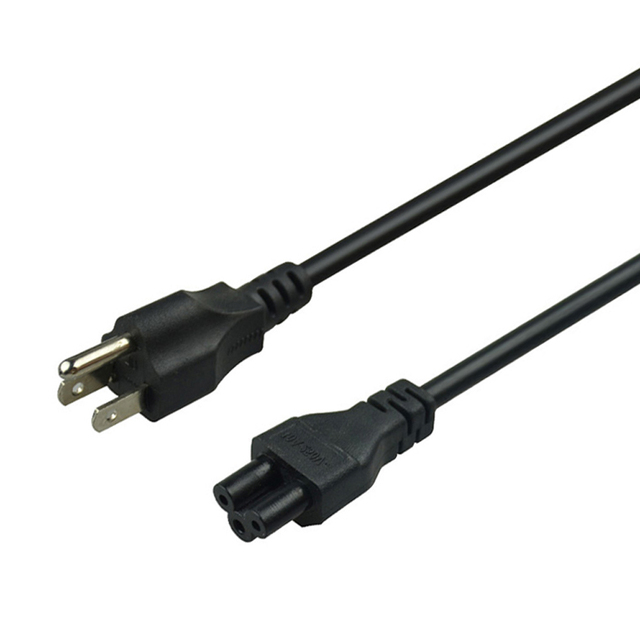 SIPU Best Selling 1.5m USA Us 3 Plug Laptop Desktop Computer Power Wire Supply Cable