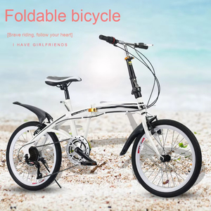 Vélo de ville pliable <span class=keywords><strong>ERMA</strong></span> OEM 20 pouces, fourche en acier, 3 vitesses, certifié CE, capacité de charge de 75 kg, pour la route - Product Image 2
