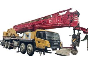 รถเครนหนัก STC550t 80ตัน2019 Sany แบริ่งเครื่องยนต์มือสอง STC800t6 St800t5 Xct80l5 Xct100l6 STC750เคลื่อนที่ได้ - Product Image 1