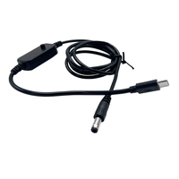 Câble de charge rapide PD à tension réglable, type C mâle vers DC5 5x2 1mm, 5V9V12V15V20V pour routeur, ordinateur portable