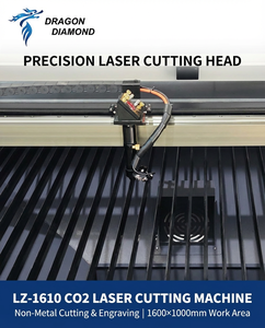 Machine de découpe laser CO2 Dragon Diamond LZ-1610 grande surface 1600*1000mm pour gravure non-métallique sur acrylique, bois, cuir, contreplaqué - Product Image 4