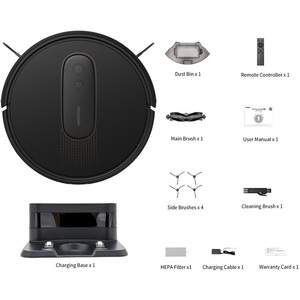 AIRROBO <span class=keywords><strong>Robot</strong></span> <span class=keywords><strong>Aspirapolvere</strong></span> e <span class=keywords><strong>Lavapavimenti</strong></span> Elettrico per Casa con Funzione di Autopulizia a Secco - Product Image 5