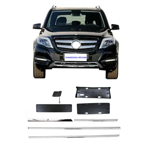 Car Front Back Door Trim Strip Accessories For Benz GLK Class W204 204 720 0580/0680 204 885 3223